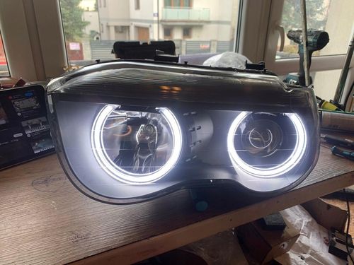 Cotton White Ringi LED BMW E83 X3 E87 E60 E61 E90 E91 Białe Dzienne mocne na Arena.pl