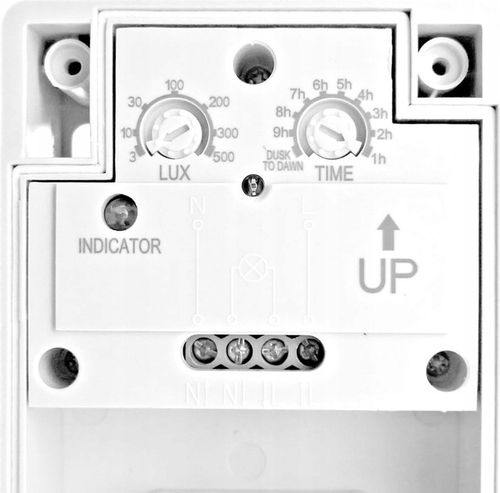 Czujnik Zmierzchu z TIMEREM Zmierzchowy Czujka Zewnętrzna IP44 na Arena.pl