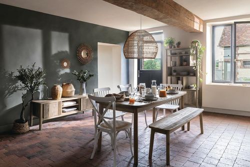 Lustro boho Sun cane 30cm na Arena.pl