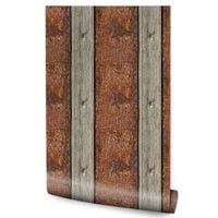 Tapeta Ścienna WZÓR DREWNA Imitacja Desek Efekt 3D