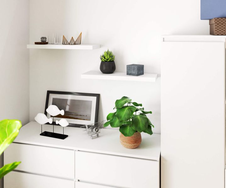 Półka PS-3 60 cm biała zdjęcie 4