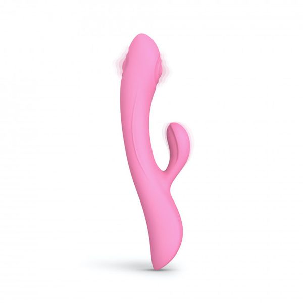 Masażer Łechtaczki Wibrator Bunny & Clyde - Pink zdjęcie 8