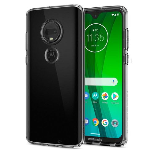 SPIGEN Liquid Crystal etui do Moto G7 Plus - CLEAR na Arena.pl