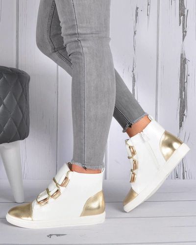 Pantofelek24.pl | Białe botki 40 na Arena.pl