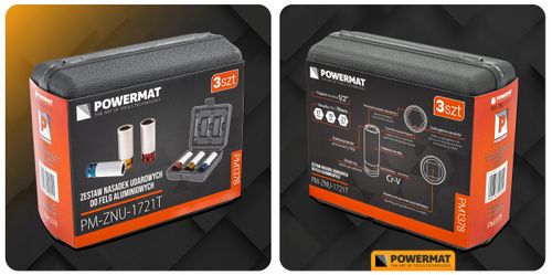 ZESTAW NASADEK UDAROWYCH DO FELG ALUMINIOWYCH 17/19/21 MM KOLOROWE 3 SZT na Arena.pl