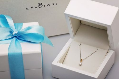 Złoty wisiorek WXD1930 - Diament na Arena.pl