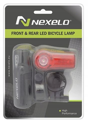 Lampki rowerowe lampka przednia tylna na rower do roweru zestaw lampek na Arena.pl