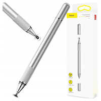 rysik długopis 2w1 baseus golden cudgel stylus (srebrny)