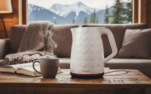 CZAJNIK ELEKTRYCZNY bezprzewodowy BIAŁY CICHY 2200W BEZ BPA FREE 1,7L na Arena.pl