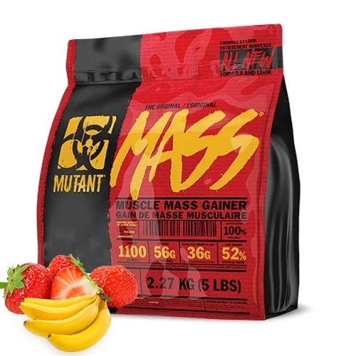 PVL MUTANT MASS NEW 2270g GAINER MASA SIŁA 2,3kg WEGLOWODANY ZLOZONE BIAŁKO na Arena.pl
