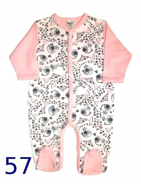 Pajac ZUZA / Pajacyk / Śpioszki rozm. 62 zdjęcie 2