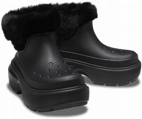 Damskie Ocieplane Buty Kozaki Crocs Stomp Lined Boot 43-44 na Arena.pl