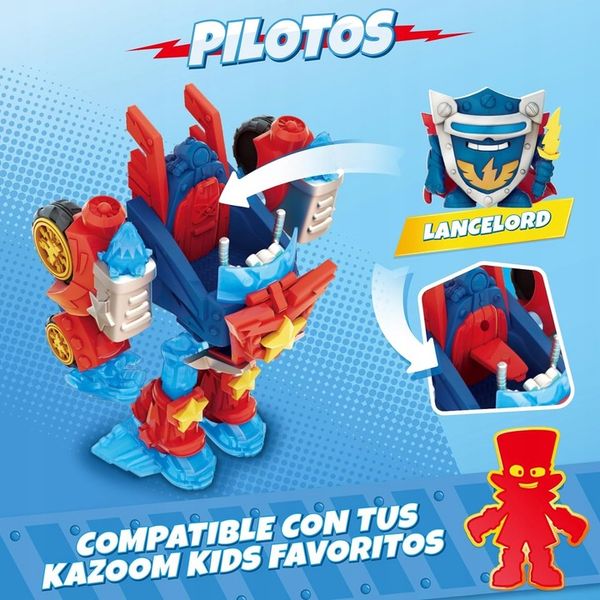 SUPERTHINGS Super Things Zings Turbo Warrior Power Robot Auto Transformer zdjęcie 2