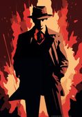 Plakat 21x29,7cm Tajemniczy Detektyw