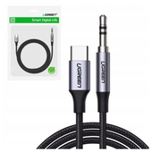 ugreen kabel audio stereo aux 3,5 mm mini jack - usb typ c do