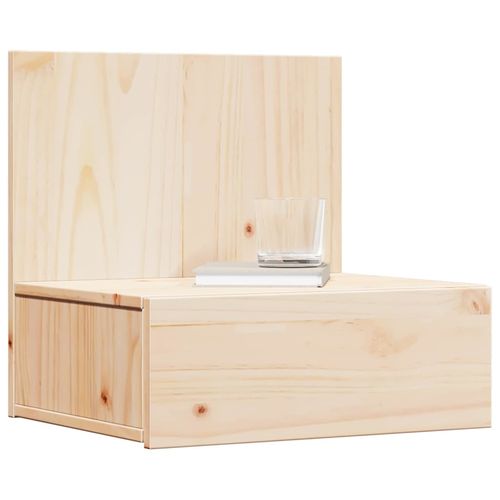 Stolik nocny Brązowy 42 x 32.5 x 40 cm Lite drewno sosnowe na Arena.pl