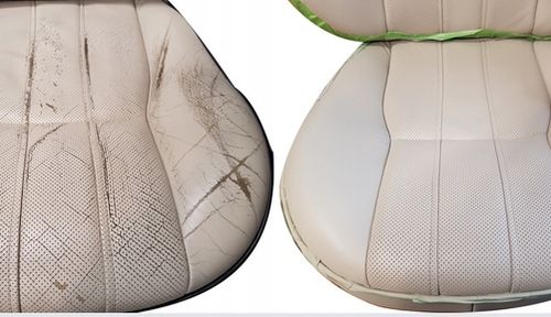 Szpachla wypełniacz do skóry renowacji tapicerki skórzanej 25ml CZARNA na Arena.pl