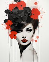 Plakat 40x50cm Kwiatowa Pasja