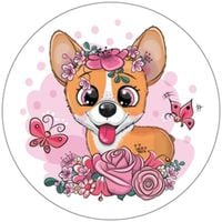 Opłatek na tort Urodziny Pies Piesek Pieski Okazjonalny