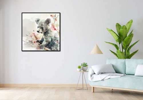Plakat 90x90cm Akwarelowa Koala na Arena.pl