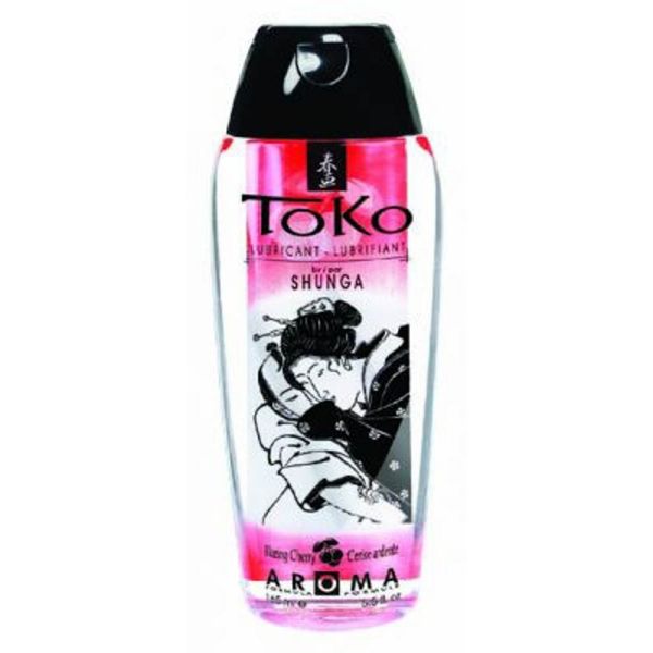 Lubrykant Toko Aroma Blazing Cherry 165Ml Shunga zdjęcie 3