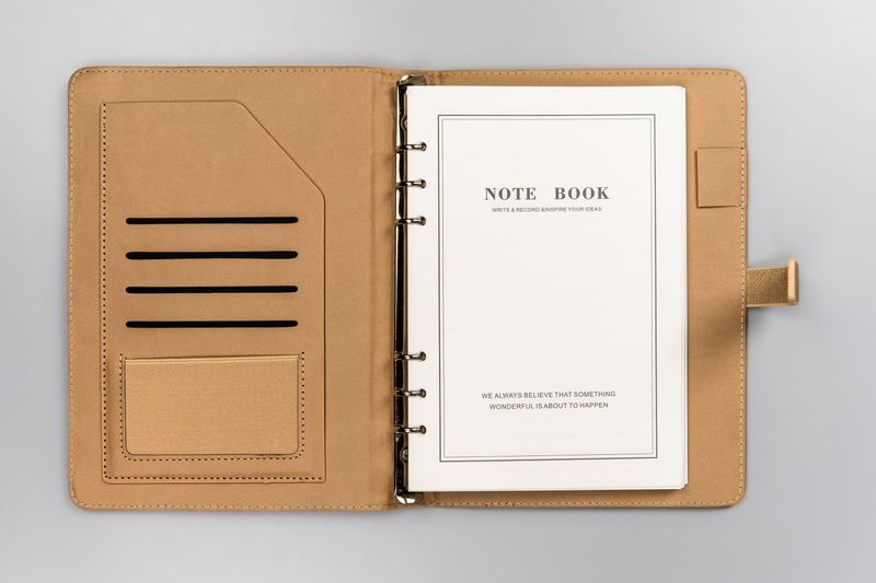 notes ptn not-5-3972 beige-beige zdjęcie 3