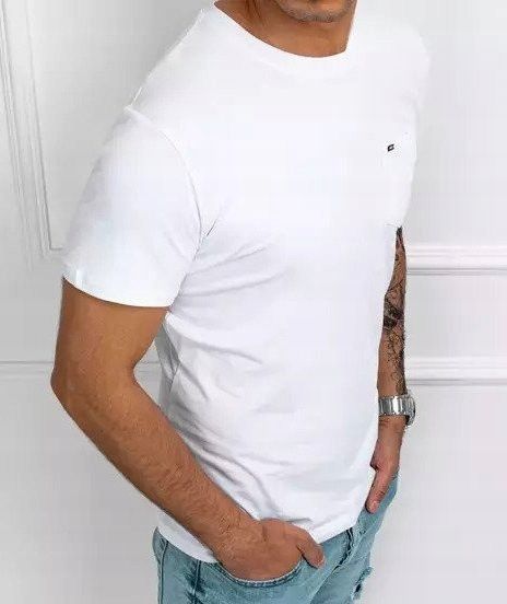 T-shirt męski bluzka koszulka basic męska flaga L zdjęcie 2