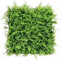 PANEL DEKORACYJNY ŚCIENNY ROŚLINNY ZIELONA ŚCIANA SZTUCZNA PAPROĆ 50x50cm