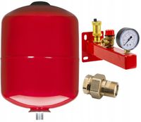 ZESTAW NACZYNIE PRZEPONOWE WZBIORCZE 18L GRUPA BEZPIECZEŃSTWA CO 3