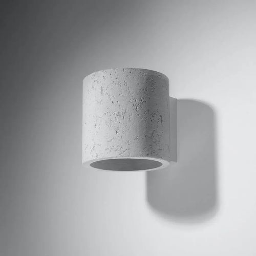 Kinkiet LAMPA ścienna SL.0486 betonowa OPRAWA tuba okrągła beton na Arena.pl