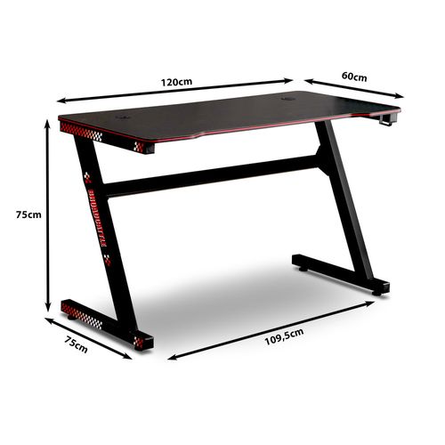 Biurko gamingowe komputerowe czarne na Arena.pl