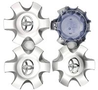 TOYOTA DEKIELKI na felgi zaślepki alufelg KAPSLE kołpaczki 135mm 4szt