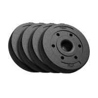 Obciążenie bitumiczne olimpijskie zestaw 4x5kg otwór 51mm do sztang Rebel