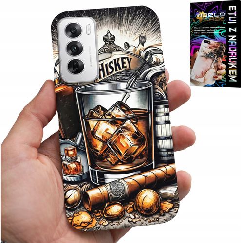 ETUI DO OPPO RENO12 5G - WHISKY CYGARO WZORY DLA MĘŻCZYZN PLECKI na Arena.pl