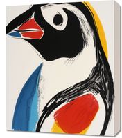 Obraz 50x60cm Portret Ptaka