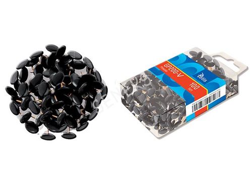 PINEZKI CZARNE 100 SZT TETIS na Arena.pl