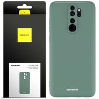 Spacecase Silicone Case Redmi Note 8 Pro Dark Green
