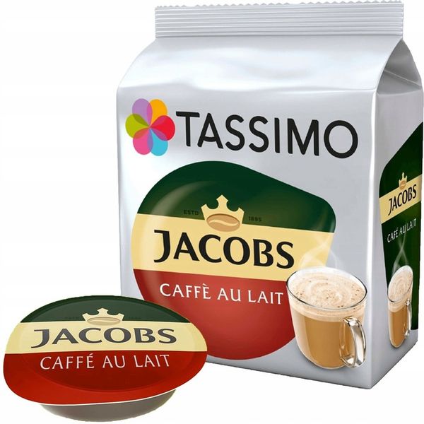 Kapsułki TASSIMO Jacobs Cafe Au Lait 16szt zdjęcie 1