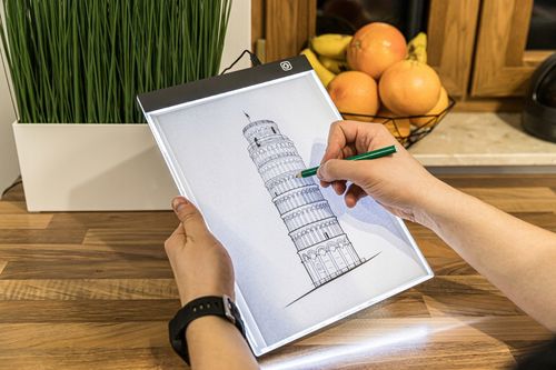 DESKA KRESLARSKA LED A4 na Arena.pl