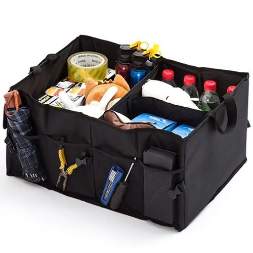 MEGA DUŻY ORGANIZER SAMOCHODOWY KUFER TORBA DO BAGAŻNIKA SAMOCHODOWEGO AUTA na Arena.pl