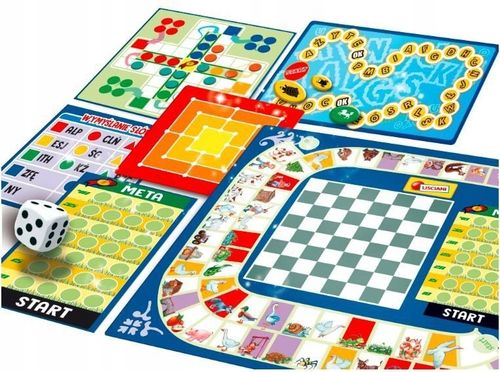 LISCIANI LUDOTECA  ZESTAW 20 GIER 4172 na Arena.pl
