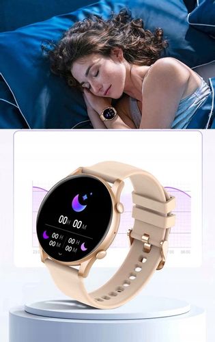 SMARTWATCH ZEGAREK DAMSKI POLSKIE MENU ROZMOWY SPORT SMART WATCH 4 PASKI na Arena.pl