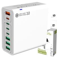 ŁADOWARKA SIECIOWA USB-C SZYBKA DO TELEFONU KOSTKA QUICK CHARGE 3.0 168W