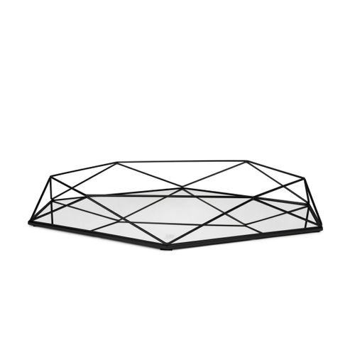 Umbra Lustro ścienne PRISMA czarne na Arena.pl