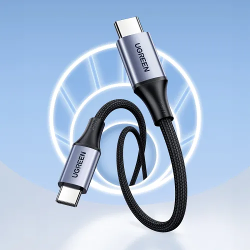 kabel ugreen us535 usb-c / usb-c pd 240w 5a 1m - szary na Arena.pl