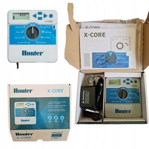 STEROWNIK NAWADNIANIA 6 SEKCJI HUNTER X-CORE XC-601I-E WEWNĘTRZNY WYDAJNY na Arena.pl