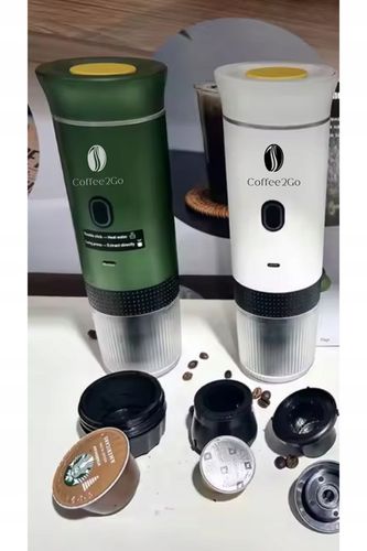 Przenośny Ekspres do Kawy Mielonej Kapsułek New Line Edition 2025 Zielony na Arena.pl