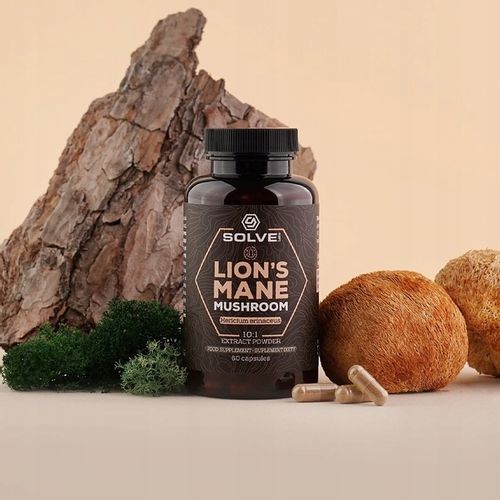 Lion's Mane (Soplówka jeżowata) 10:1 60x 500mg na Arena.pl