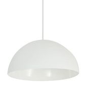 Kopułowa lampa zwisowa Hemisphere Super 10695 Nowodvorski do salonu biała