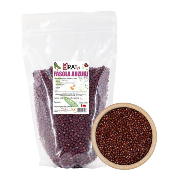 Fasola adzuki 1kg zdjęcie 1